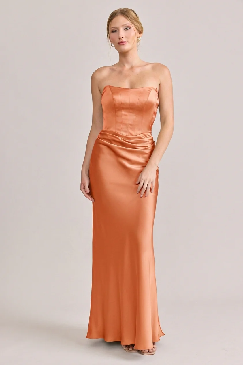 Blythe Satin Dress | Made To Order - Image 16