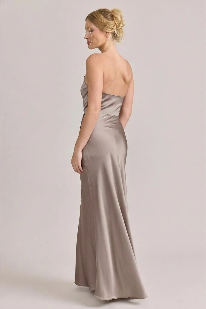 Blythe Satin Dress | Made To Order - Image 160
