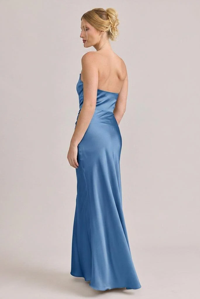 Blythe Satin Dress | Made To Order - Image 166