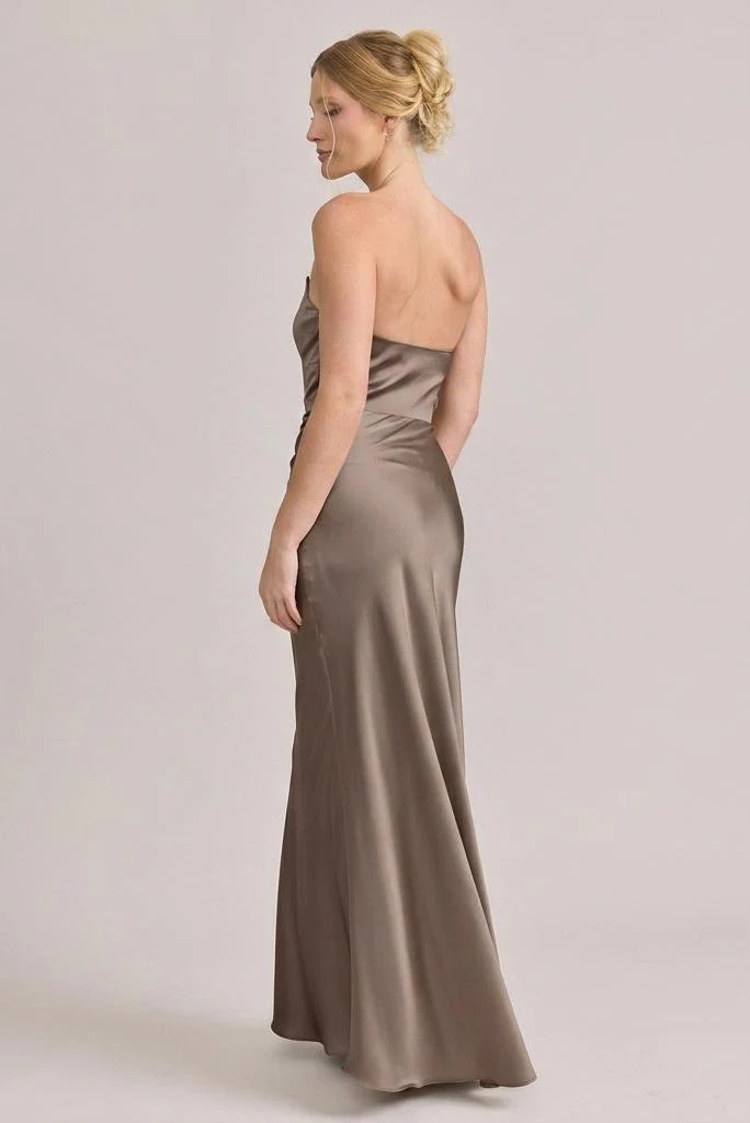 Blythe Satin Dress | Made To Order - Image 168