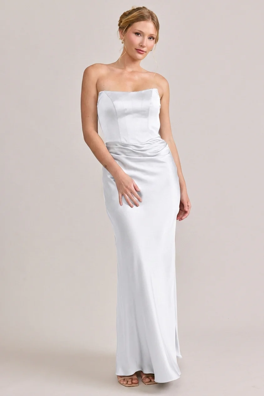 Blythe Satin Dress | Made To Order - Image 169