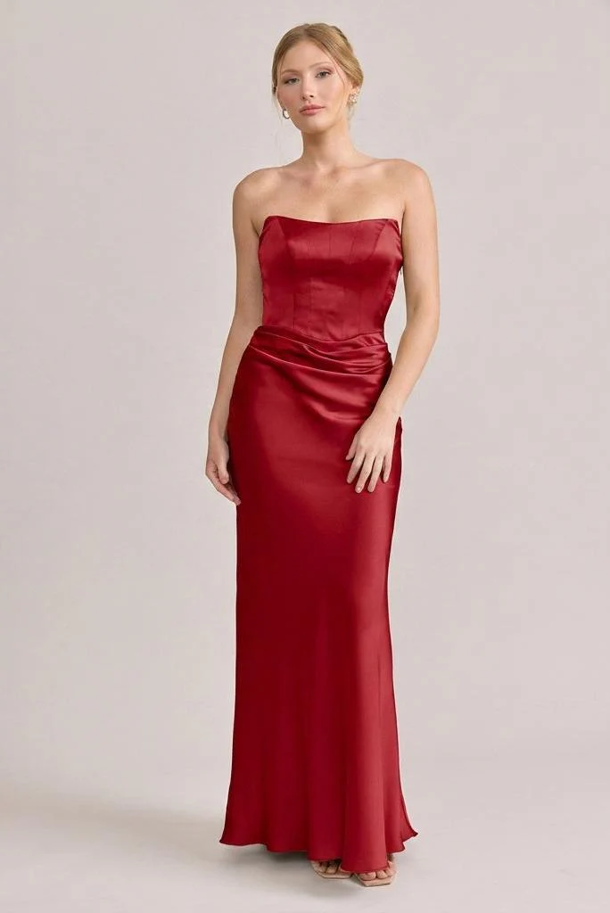 Blythe Satin Dress | Made To Order - Image 17