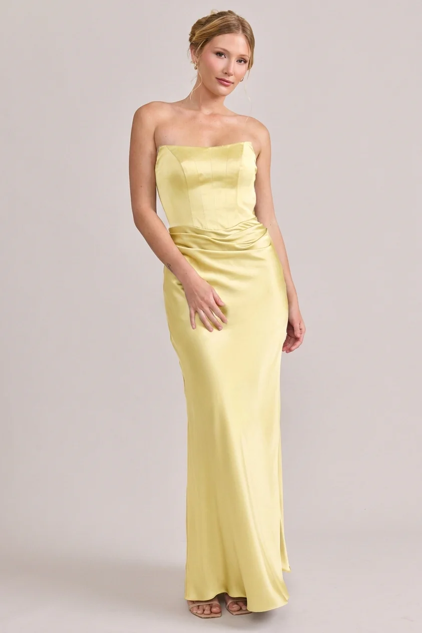 Blythe Satin Dress | Made To Order - Image 171