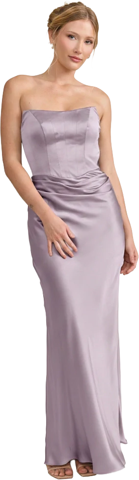 Blythe Satin Dress | Made To Order - Image 179