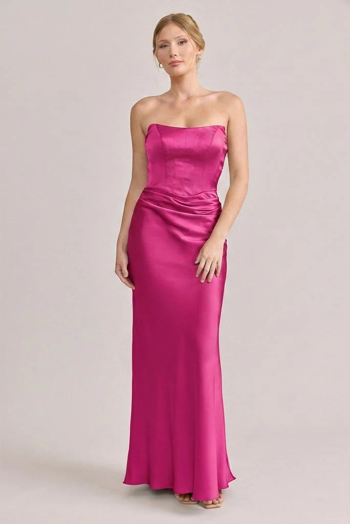 Blythe Satin Dress | Made To Order - Image 18