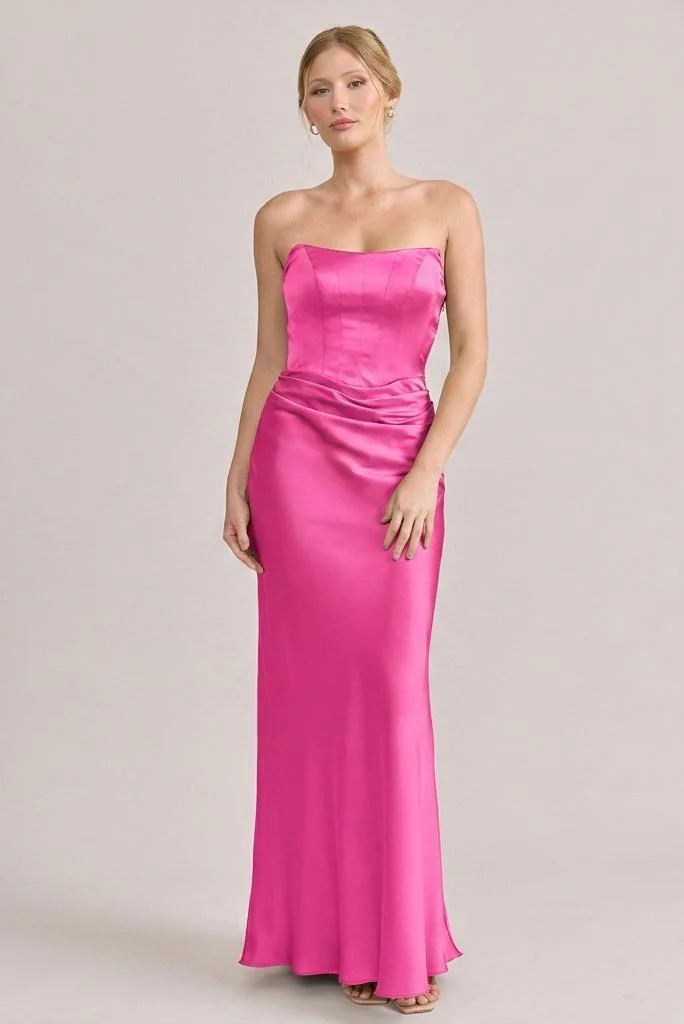 Blythe Satin Dress | Made To Order - Image 19