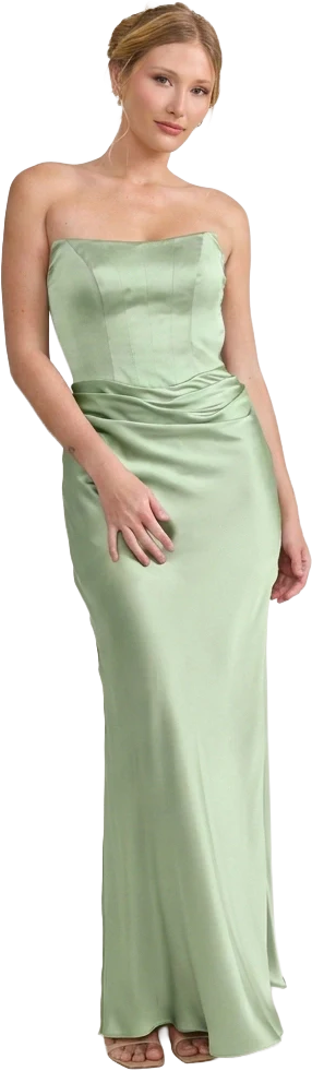 Blythe Satin Dress | Made To Order - Image 208