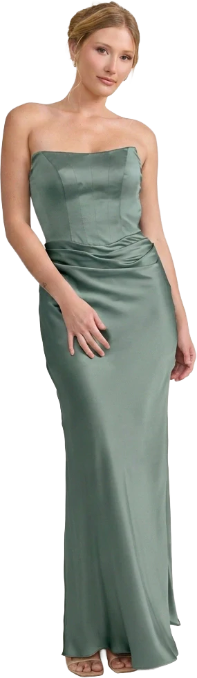 Blythe Satin Dress | Made To Order - Image 214