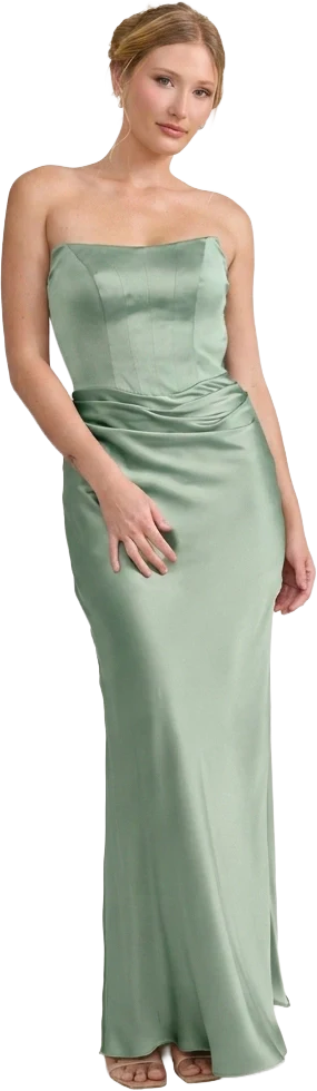Blythe Satin Dress | Made To Order - Image 217