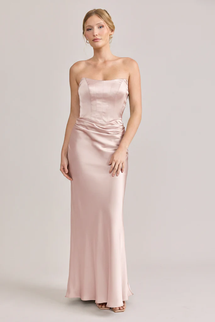 Blythe Satin Dress | Made To Order - Image 22