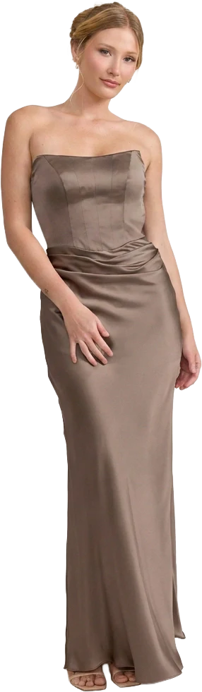 Blythe Satin Dress | Made To Order - Image 225