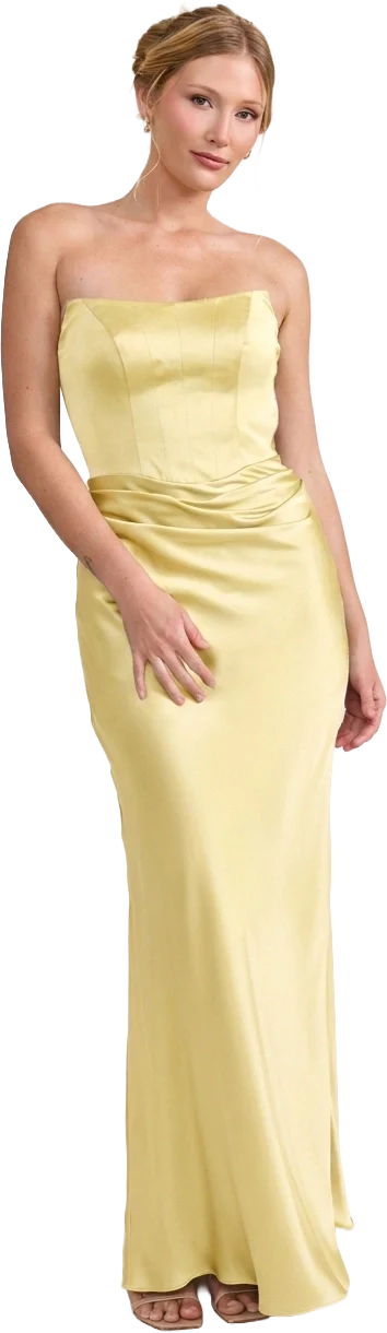Blythe Satin Dress | Made To Order - Image 227