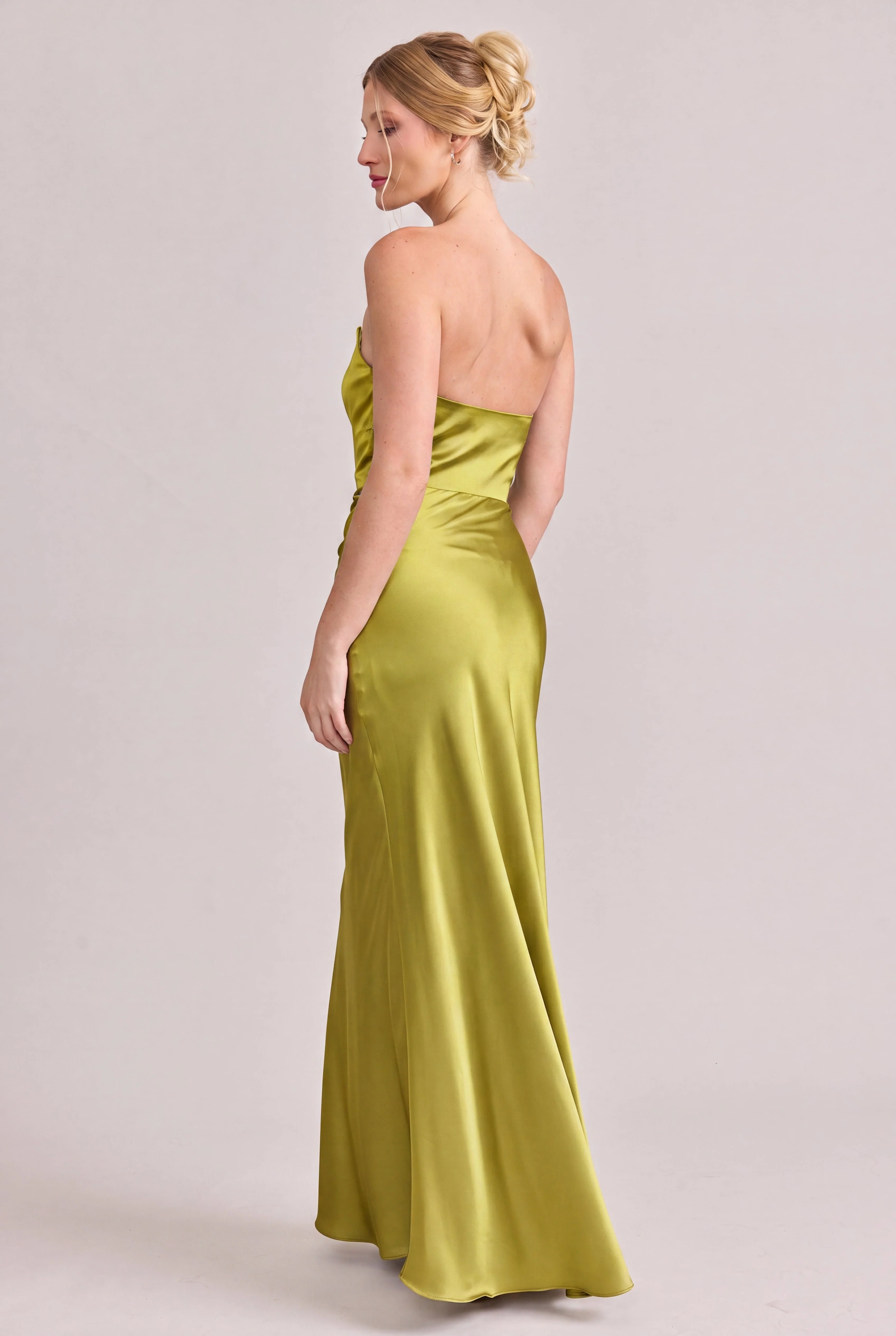 Blythe Satin Dress | Made To Order - Image 238