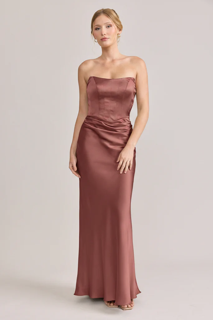 Blythe Satin Dress | Made To Order - Image 25