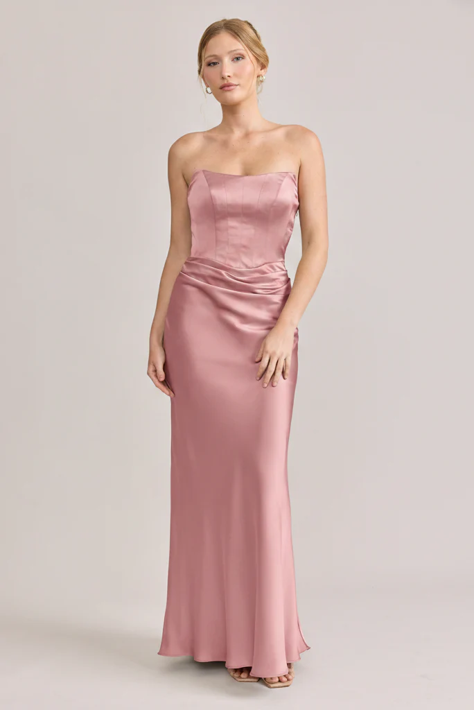 Blythe Satin Dress | Made To Order - Image 29