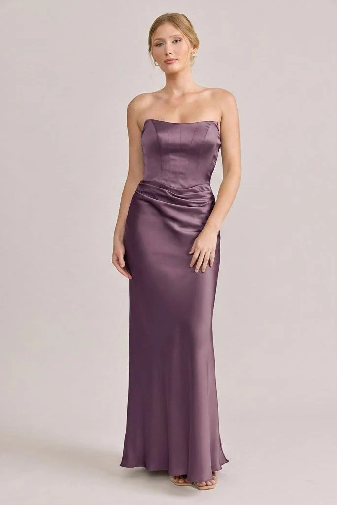 Blythe Satin Dress | Made To Order - Image 30
