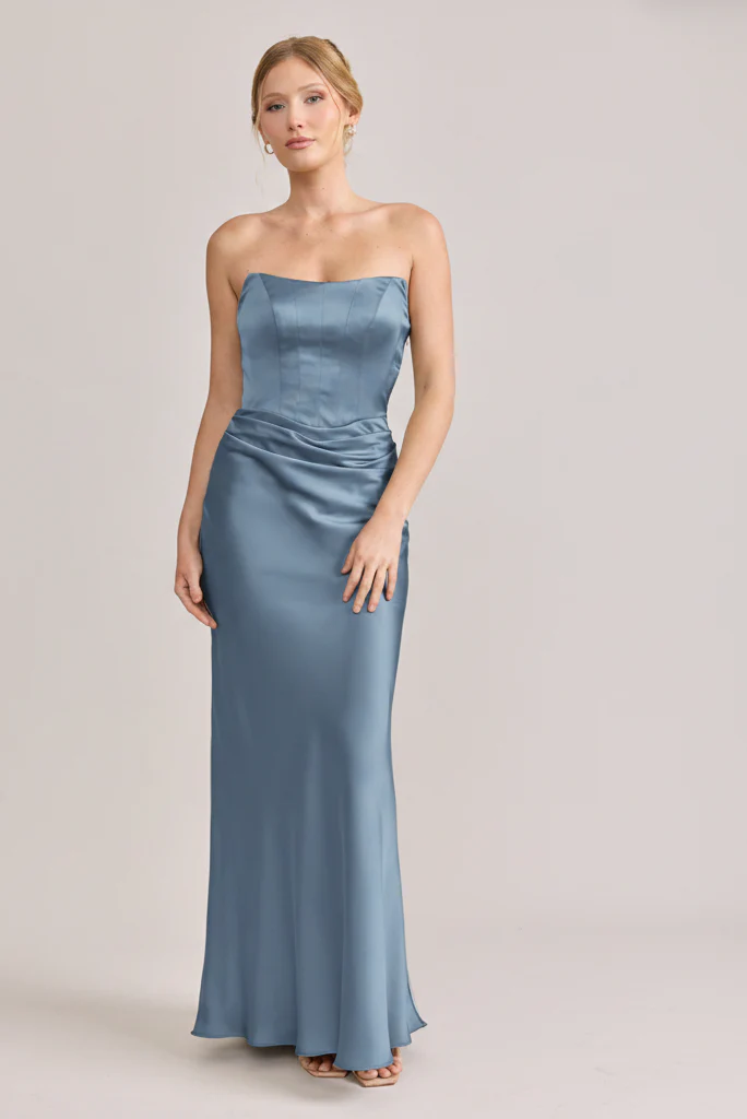 Blythe Satin Dress | Made To Order - Image 32
