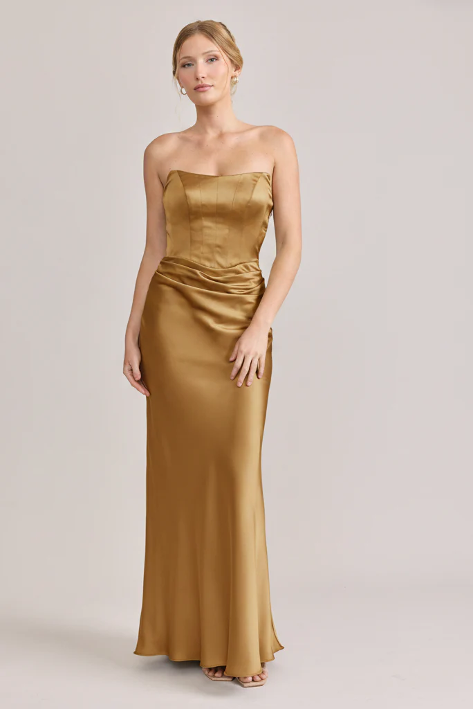 Blythe Satin Dress | Made To Order - Image 34