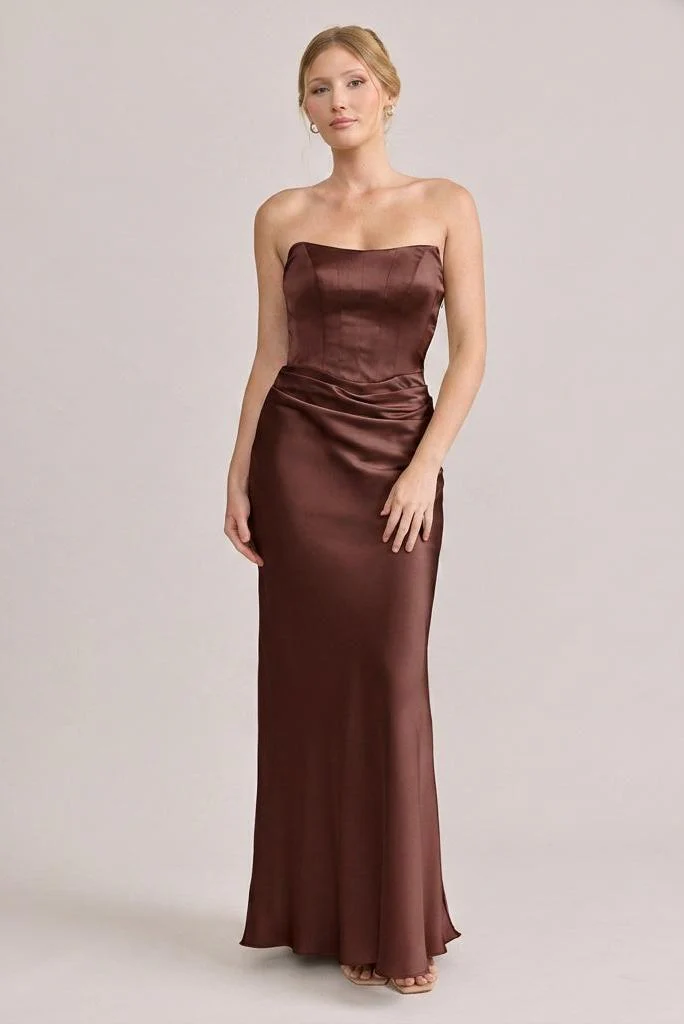 Blythe Satin Dress | Made To Order - Image 38