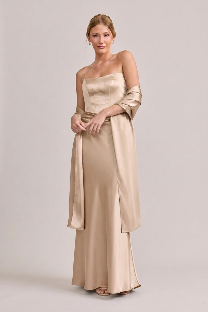 Blythe Satin Dress | Made To Order - Image 4
