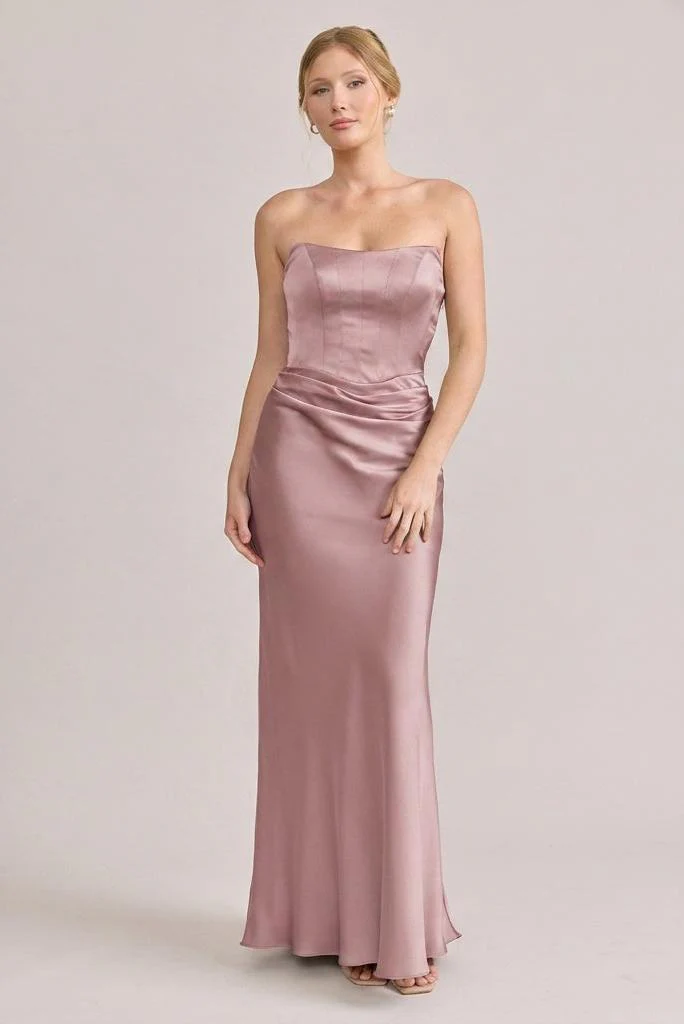 Blythe Satin Dress | Made To Order - Image 41