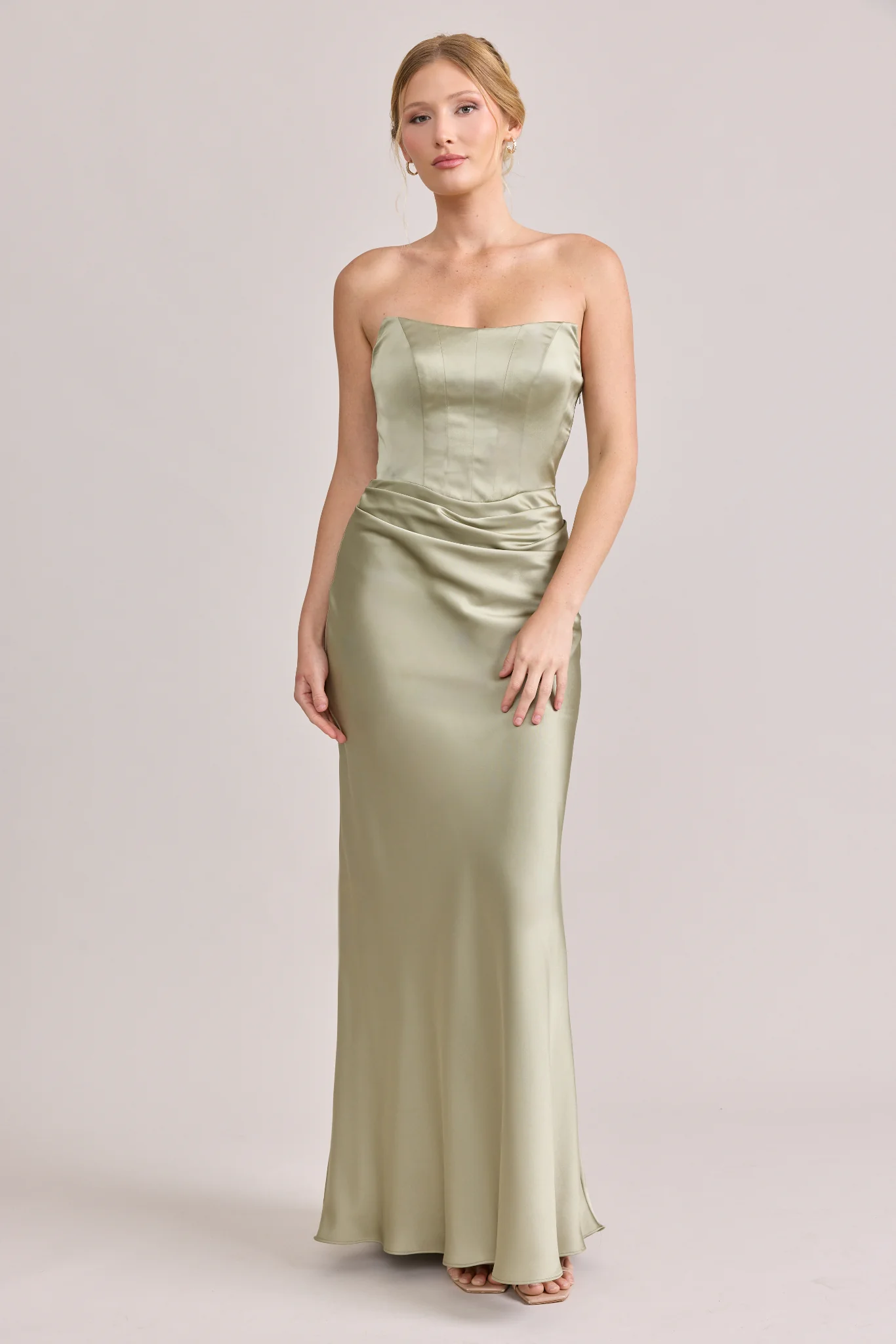 Blythe Satin Dress | Made To Order - Image 44
