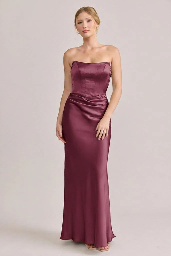 Blythe Satin Dress | Made To Order - Image 51