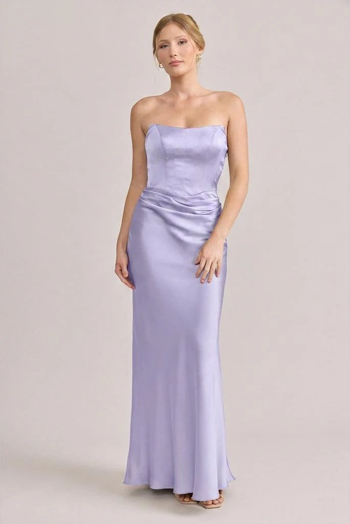 Blythe Satin Dress | Made To Order - Image 54
