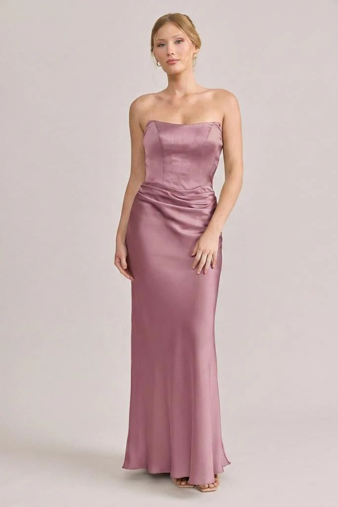 Blythe Satin Dress | Made To Order - Image 56
