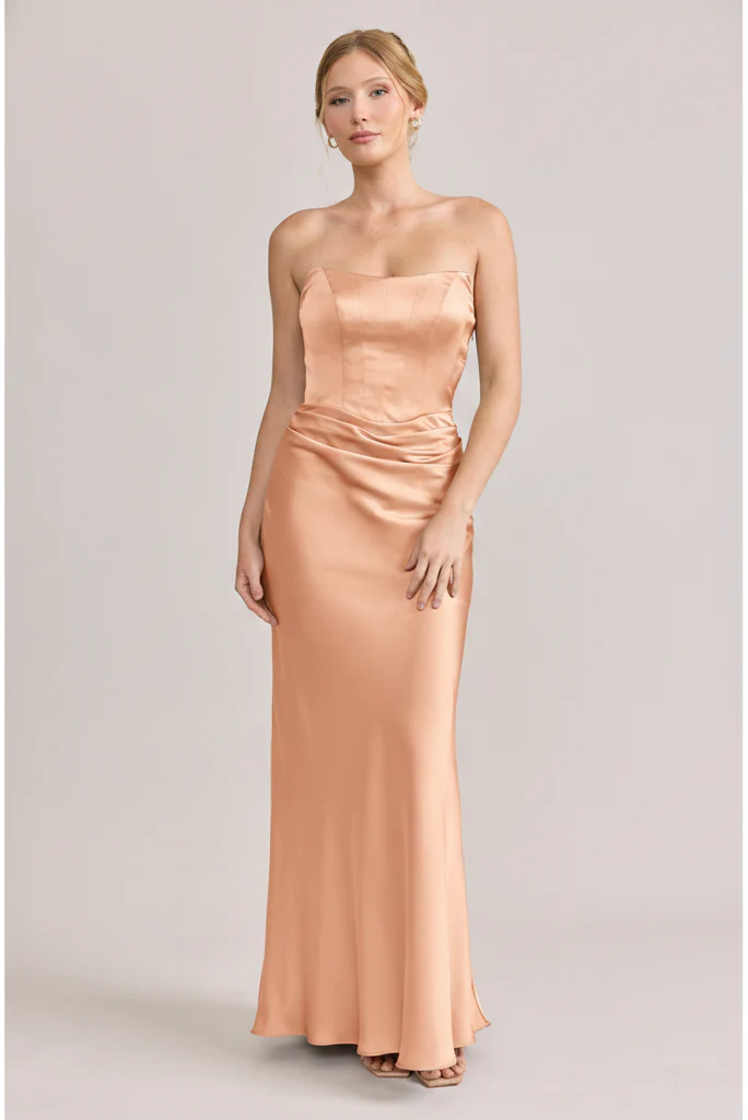 Blythe Satin Dress | Made To Order - Image 57