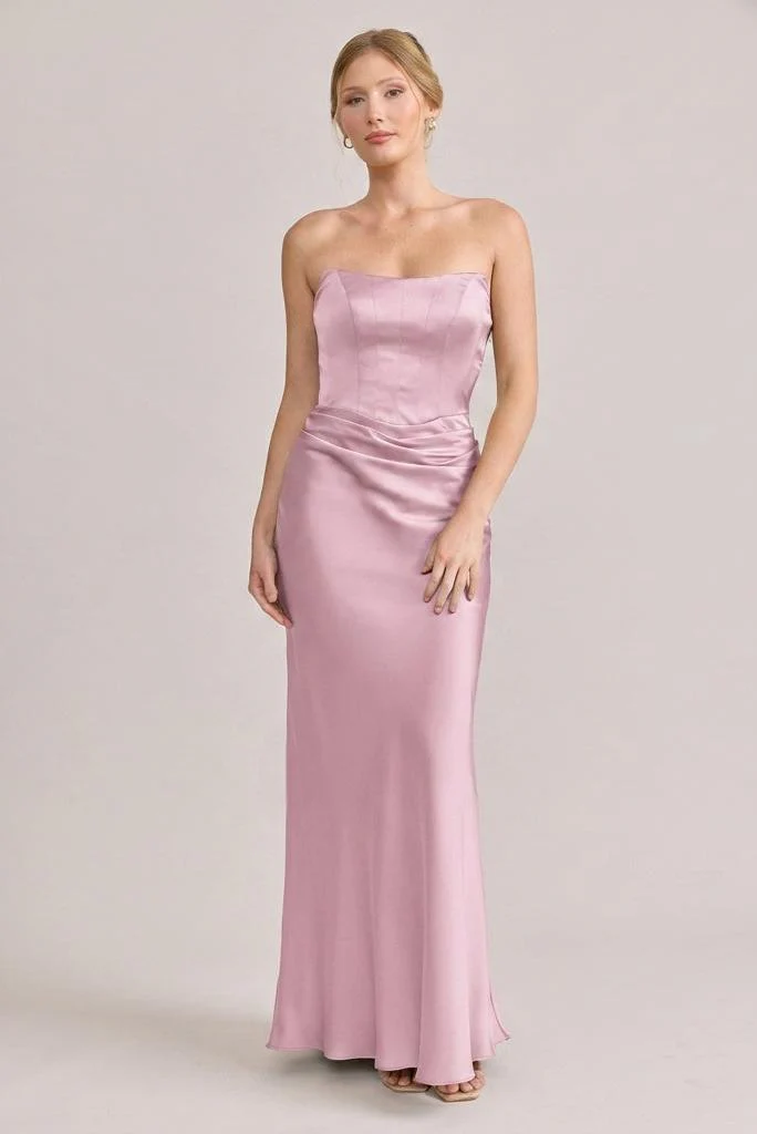 Blythe Satin Dress | Made To Order - Image 62