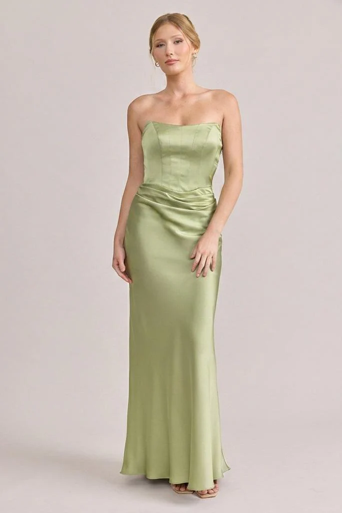 Blythe Satin Dress | Made To Order - Image 63