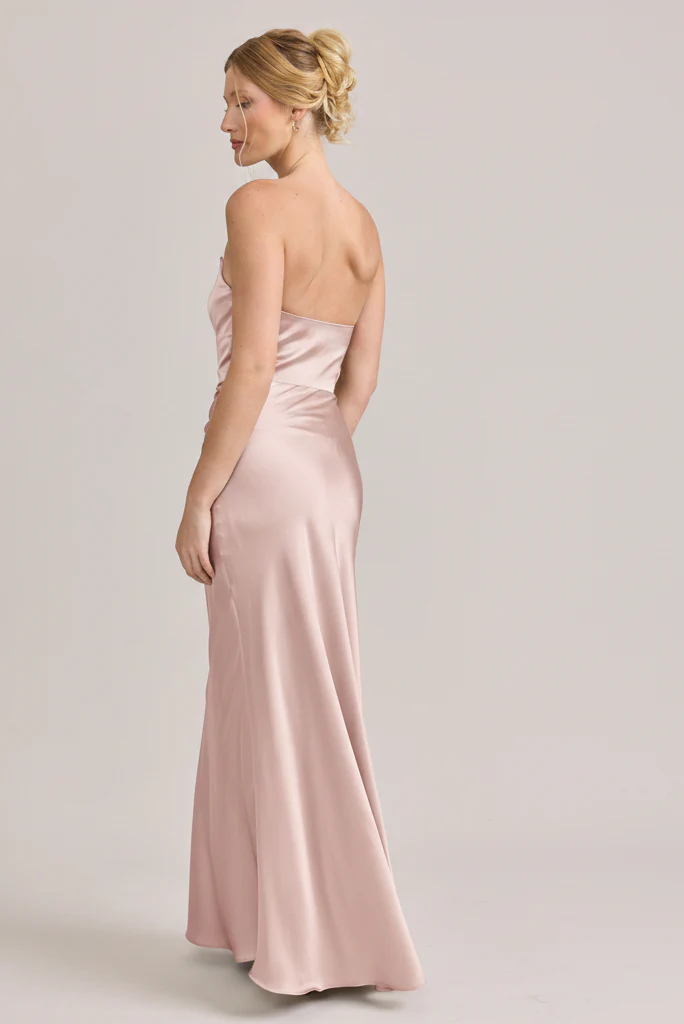 Blythe Satin Dress | Made To Order - Image 70