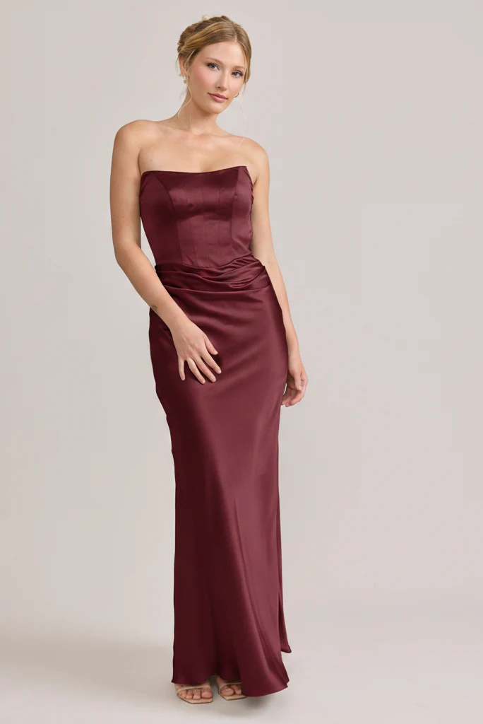 Blythe Satin Dress | Made To Order - Image 73