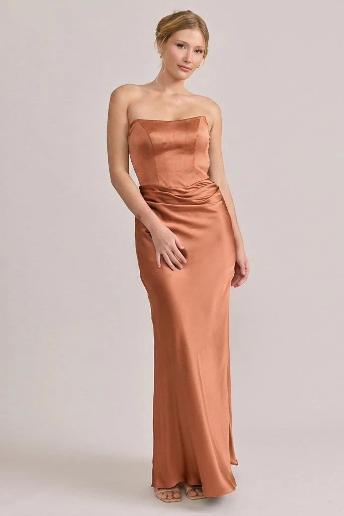 Blythe Satin Dress | Made To Order - Image 79