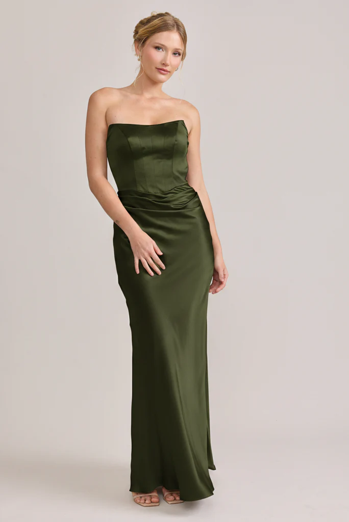 Blythe Satin Dress | Made To Order - Image 81