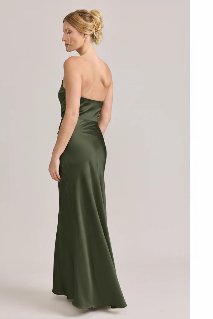 Blythe Satin Dress | Made To Order - Image 82