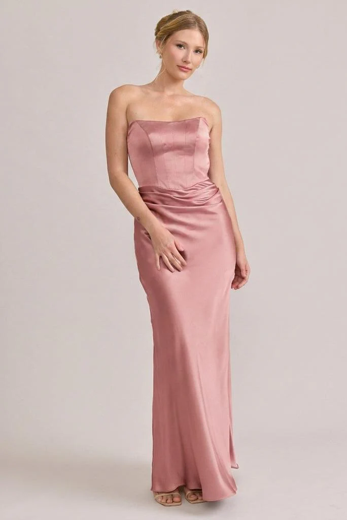 Blythe Satin Dress | Made To Order - Image 83