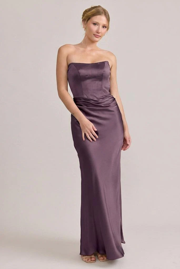 Blythe Satin Dress | Made To Order - Image 85
