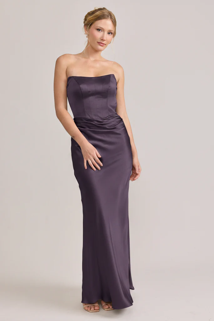 Blythe Satin Dress | Made To Order - Image 87