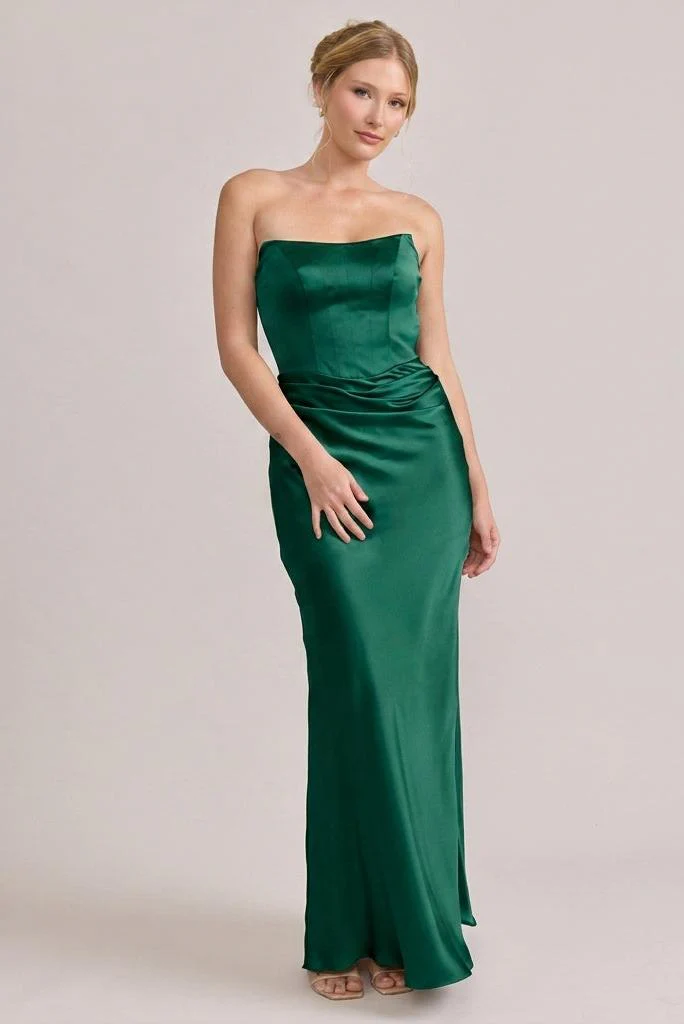 Blythe Satin Dress | Made To Order - Image 89