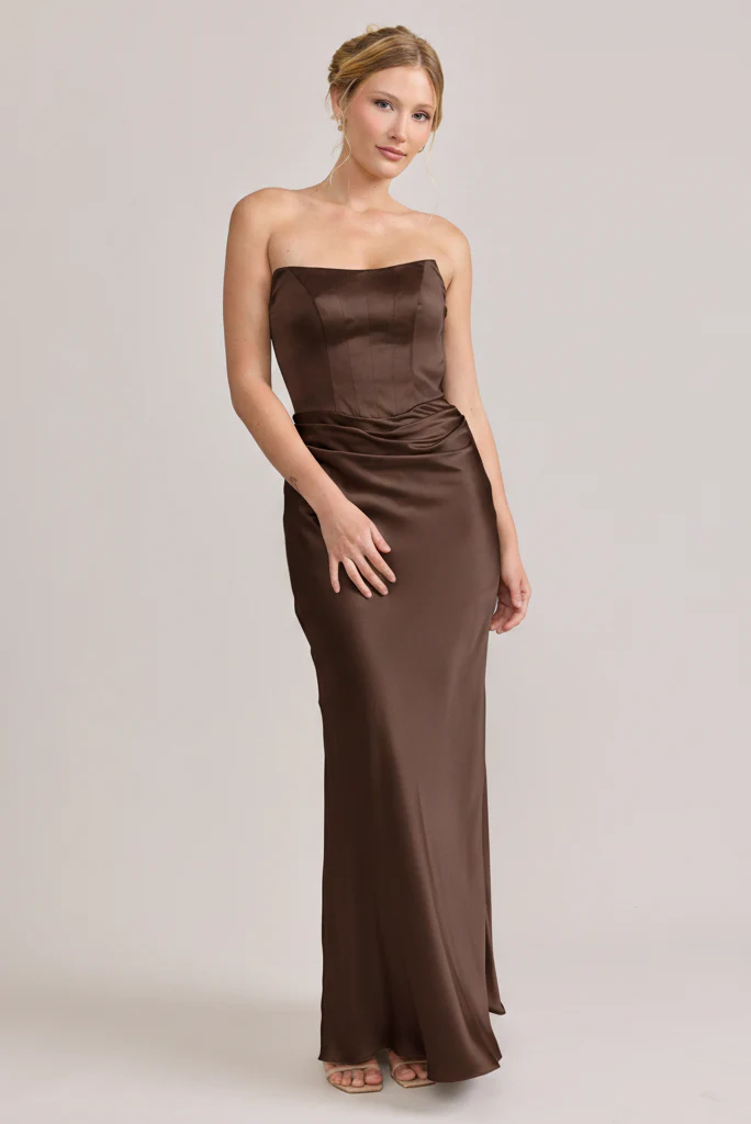 Blythe Satin Dress | Made To Order - Image 91