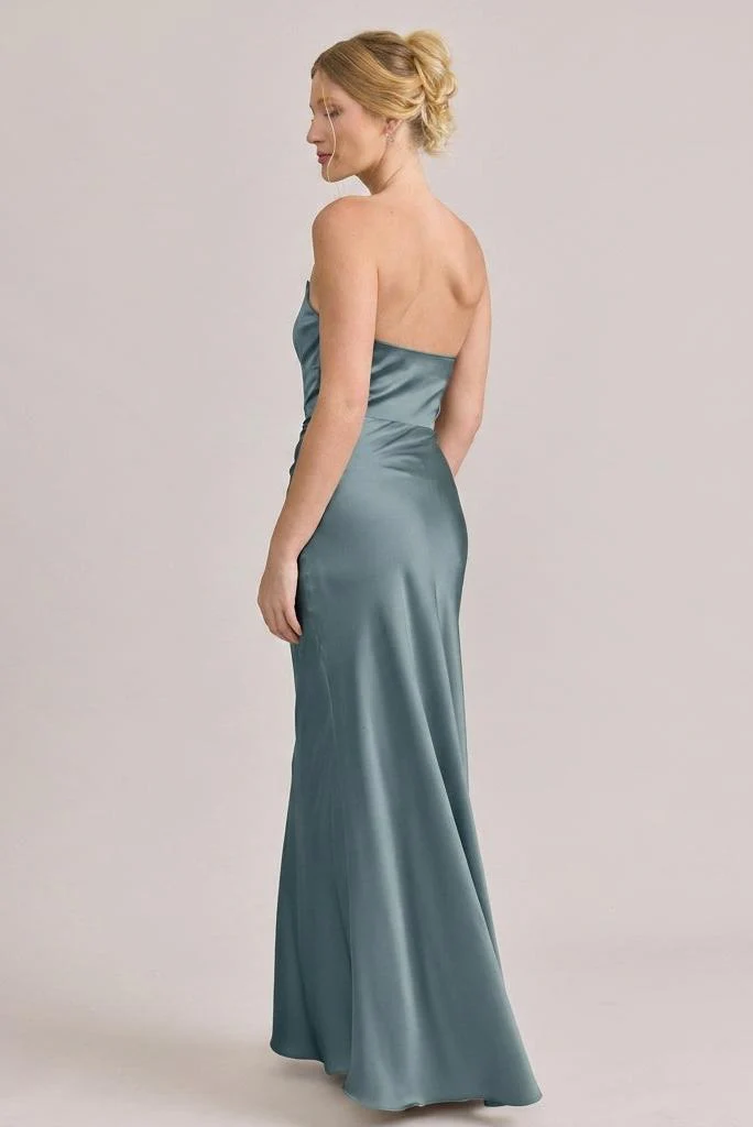 Blythe Satin Dress | Made To Order - Image 94