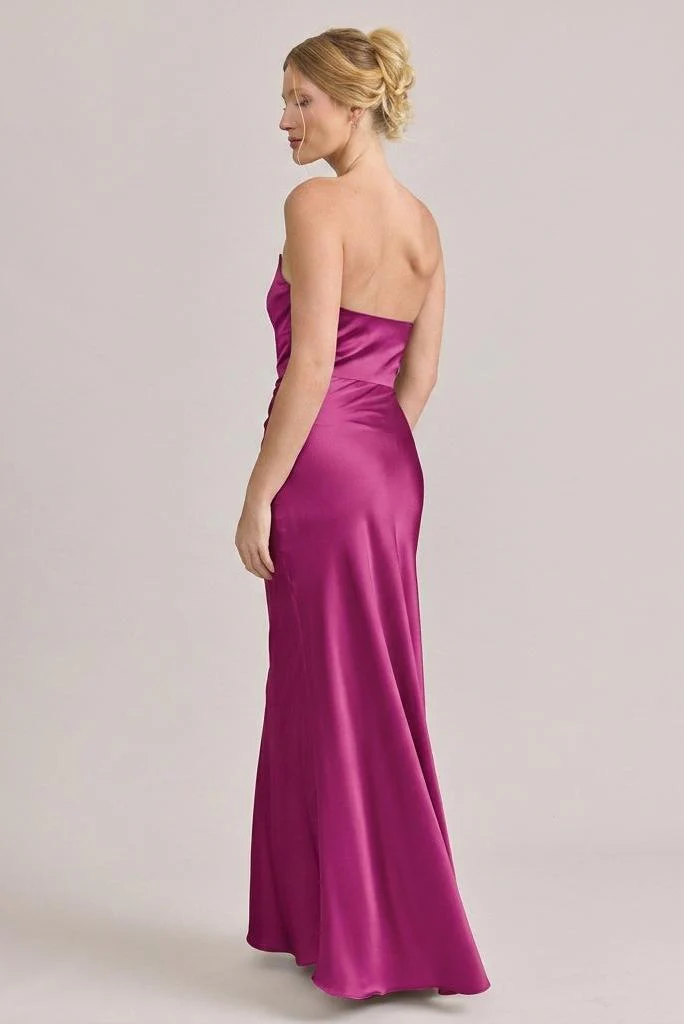 Blythe Satin Dress | Made To Order - Image 98