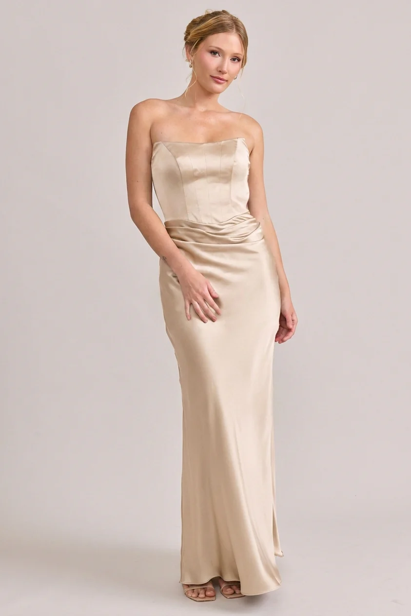 Blythe Satin Dress | Ready To Ship - Image 3
