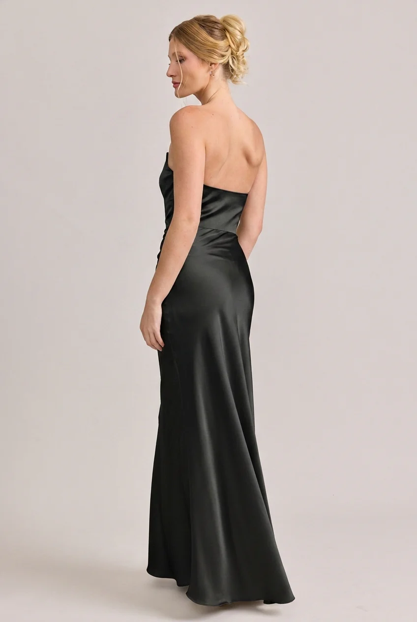 Blythe Satin Dress | Ready To Ship - Image 5