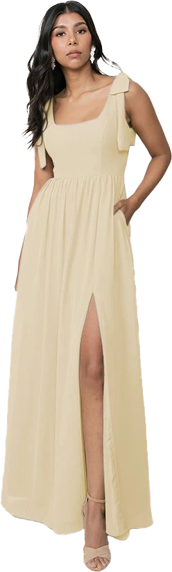 Bowie Chiffon Dress | Made To Order - Image 181