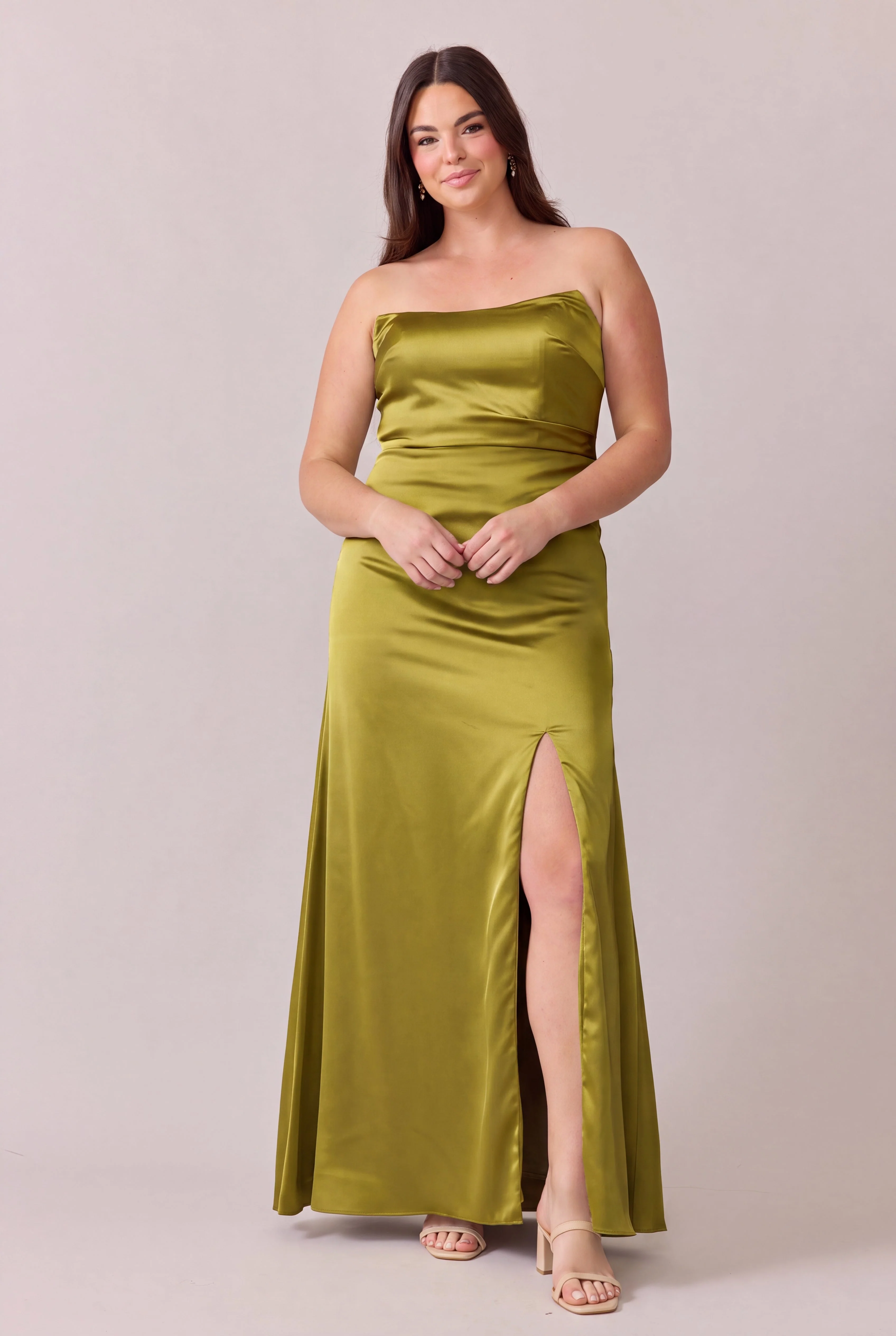 Briar Satin Dress | Made To Order - Image 178