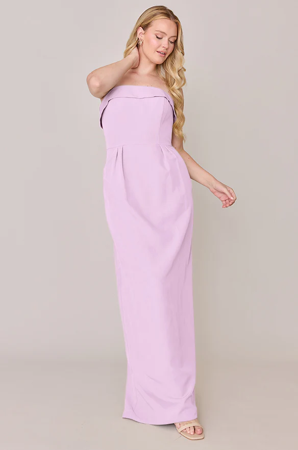 Caroline Crepe Dress | Made To Order - Image 136
