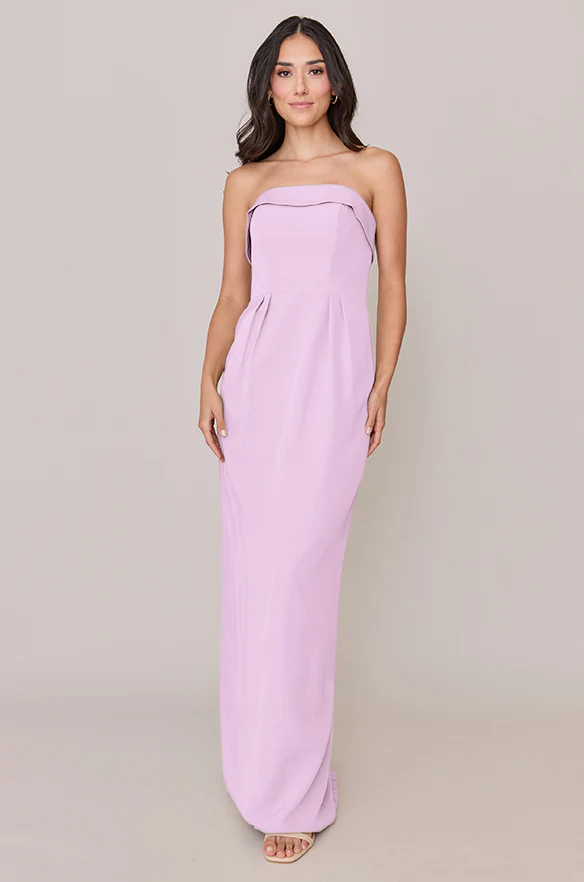 Caroline Crepe Dress | Made To Order - Image 139